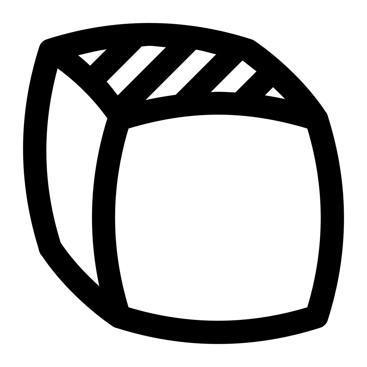 puffy outline style vue de dessus icon
