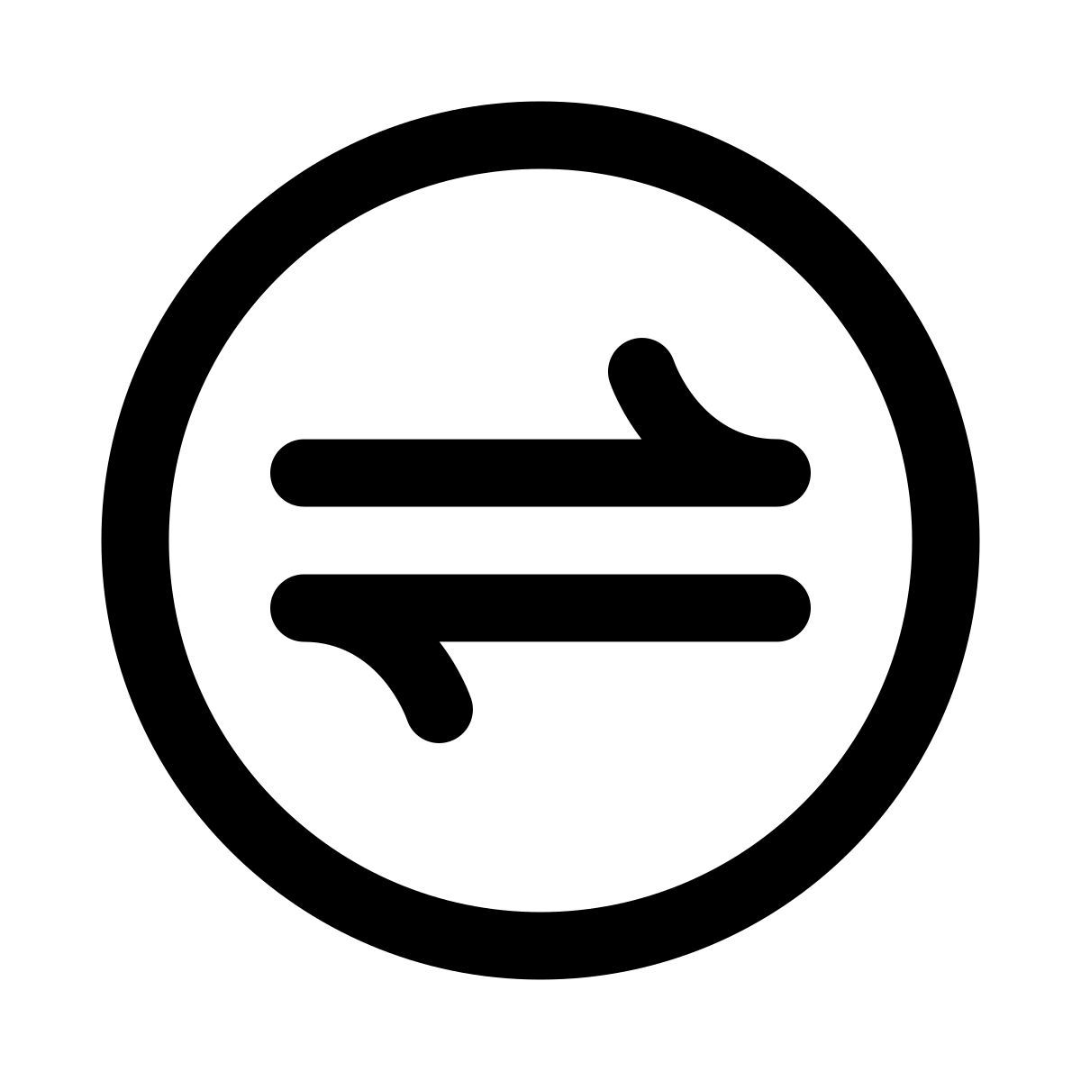 puffy outline style сделка icon