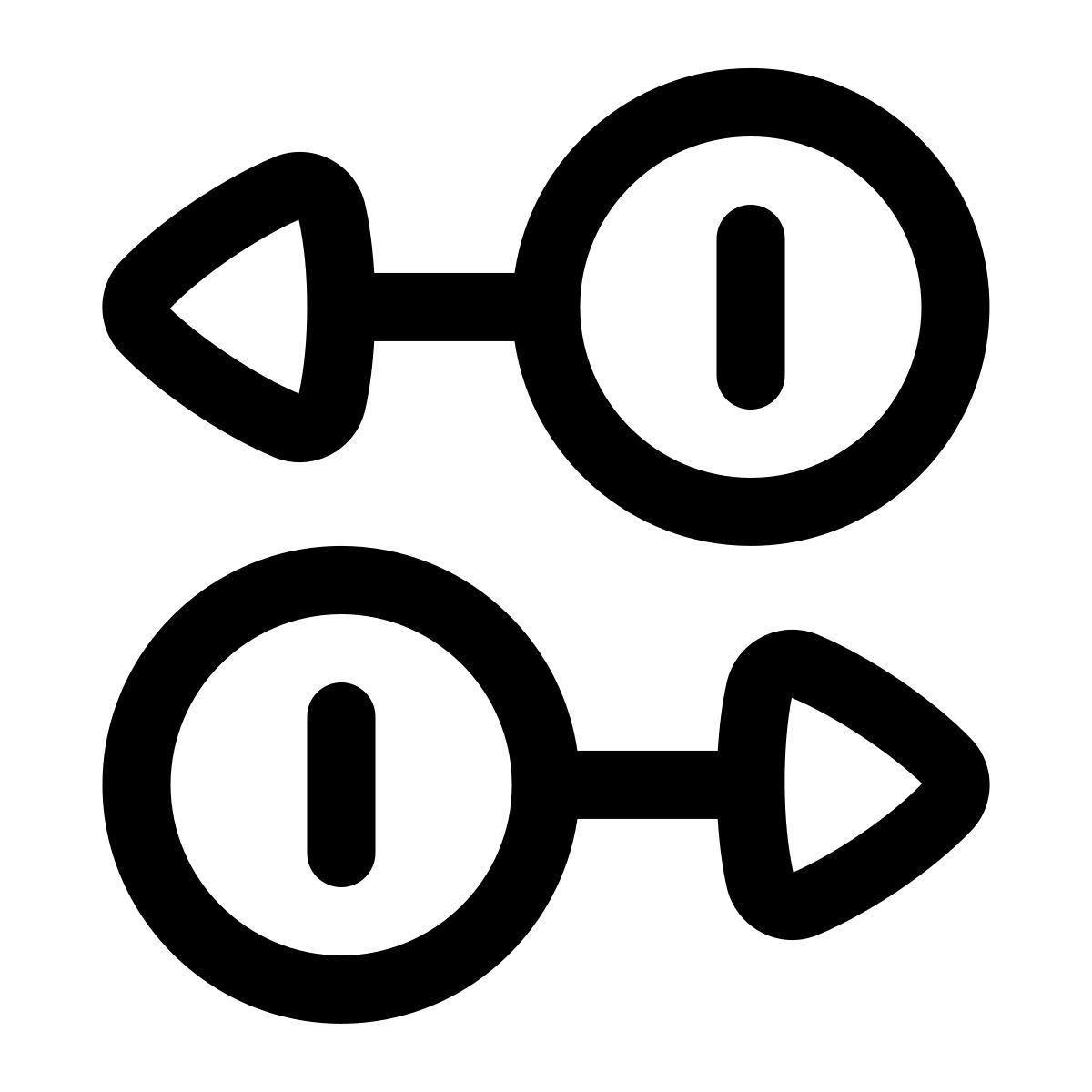puffy outline style transferir dinero icon