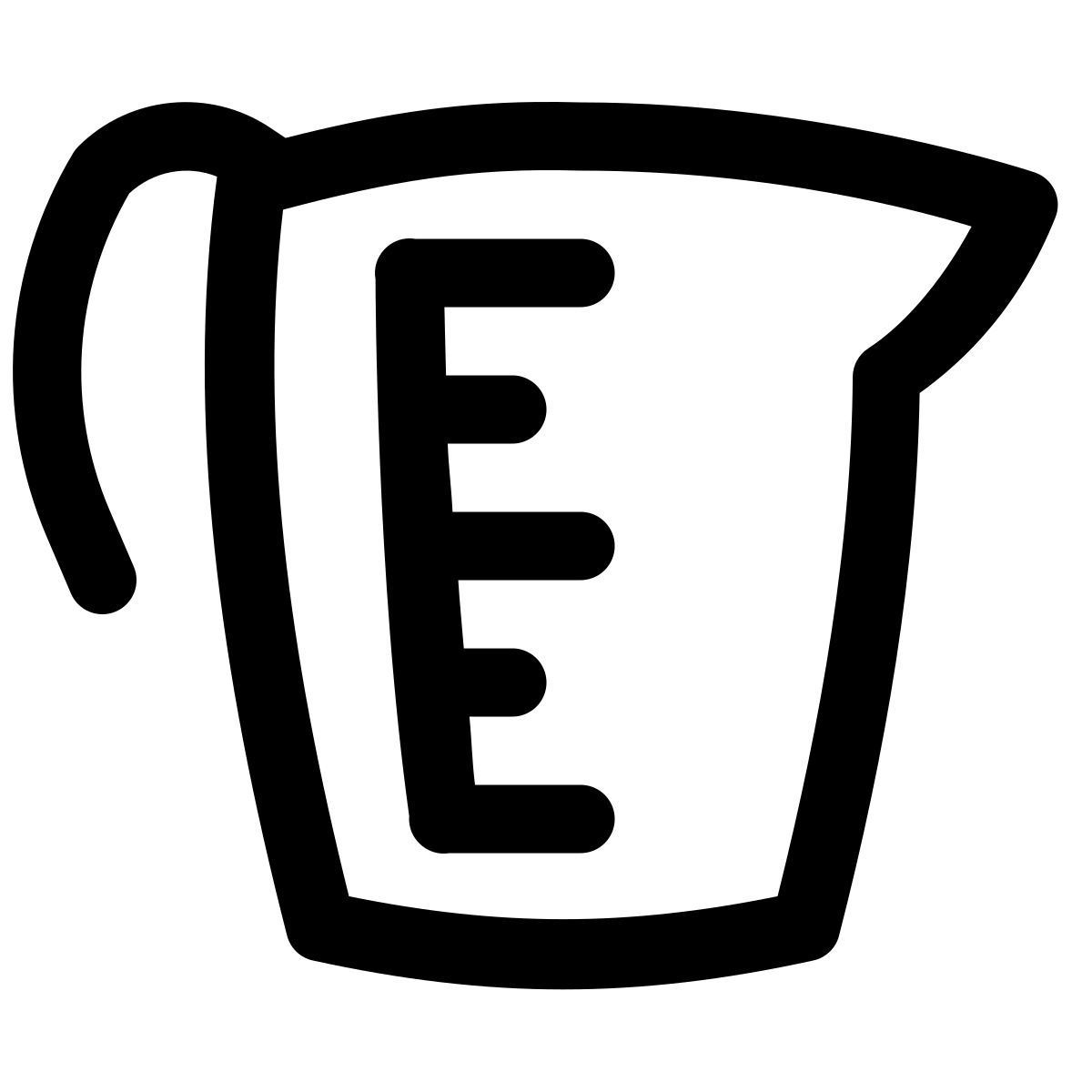 puffy outline style volumen icon