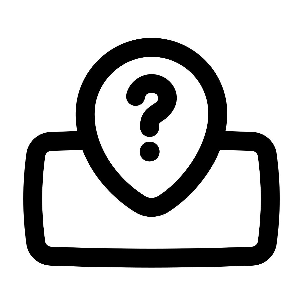 puffy outline style dónde icon