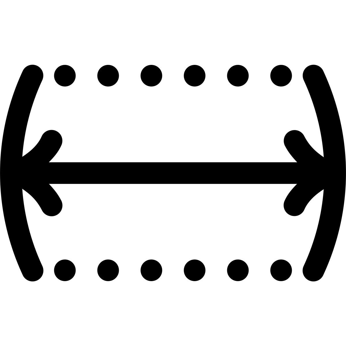 puffy outline style breite icon