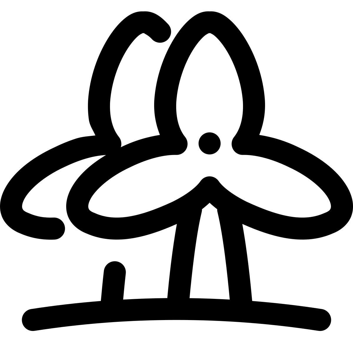 puffy outline style turbine eoliche icon
