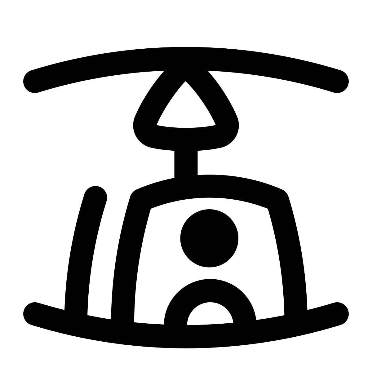 puffy outline style 철수 한도 icon