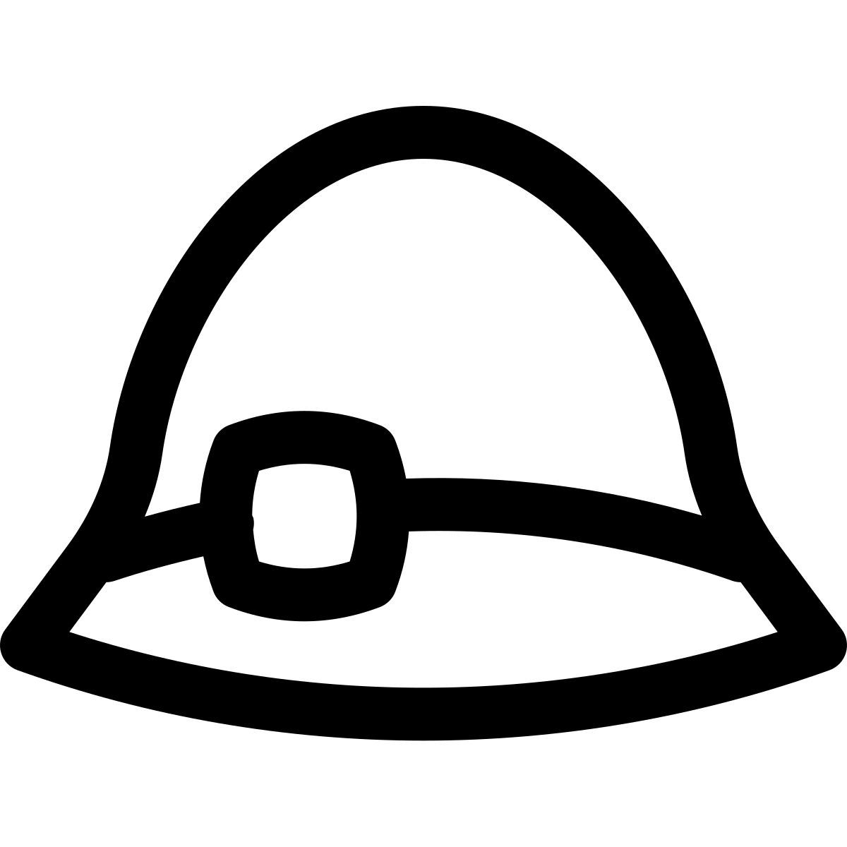 puffy outline style capacete da primeira guerra mundial tommy icon