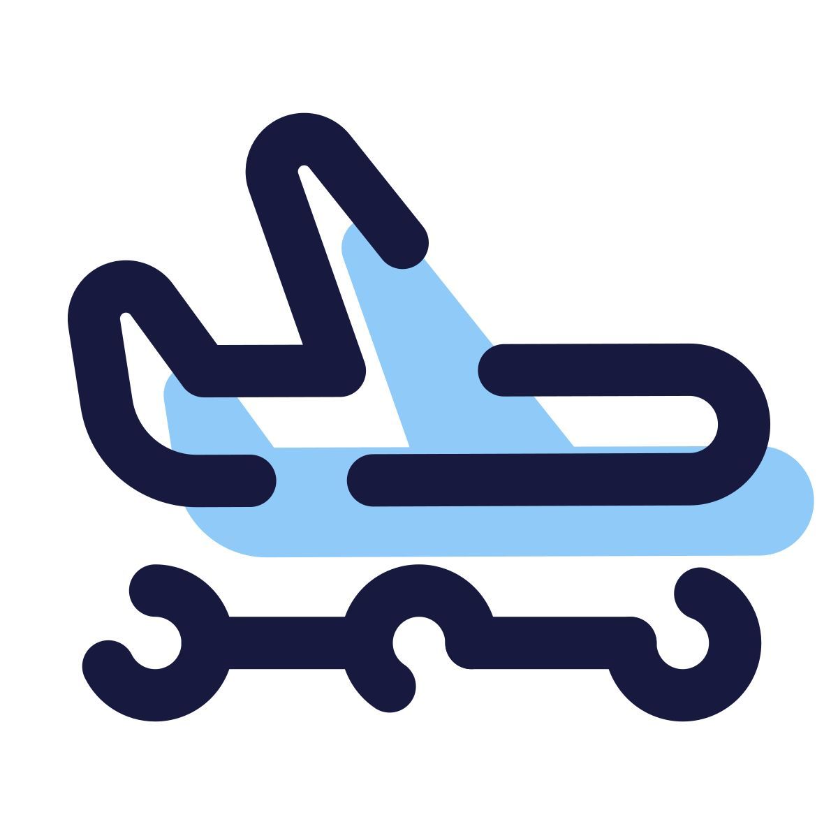 pulsar color style volo a 2 scali icon