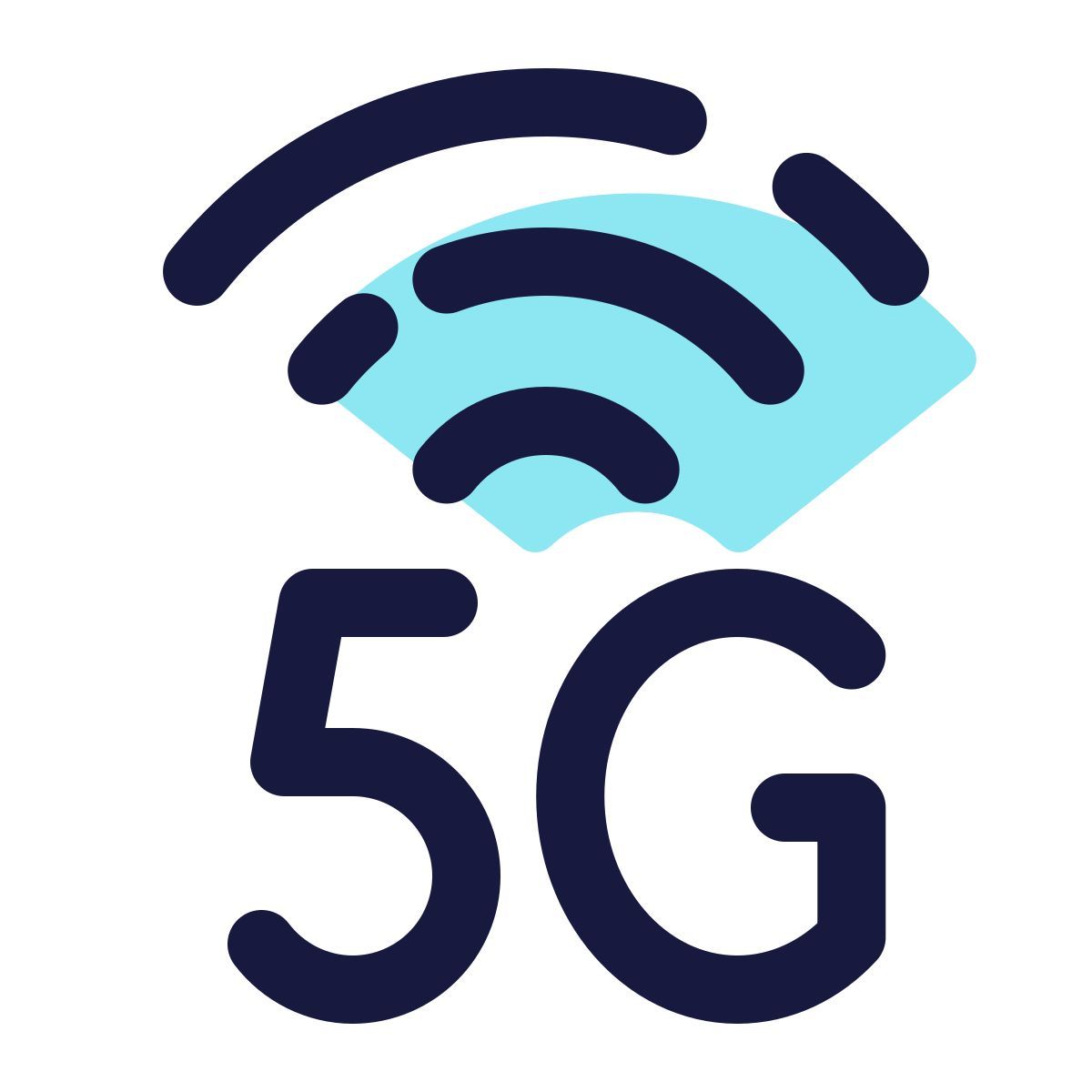 pulsar color style 5 g icon