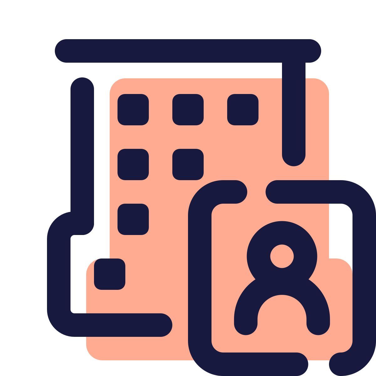 pulsar color style 연락처에 회사 추가 icon