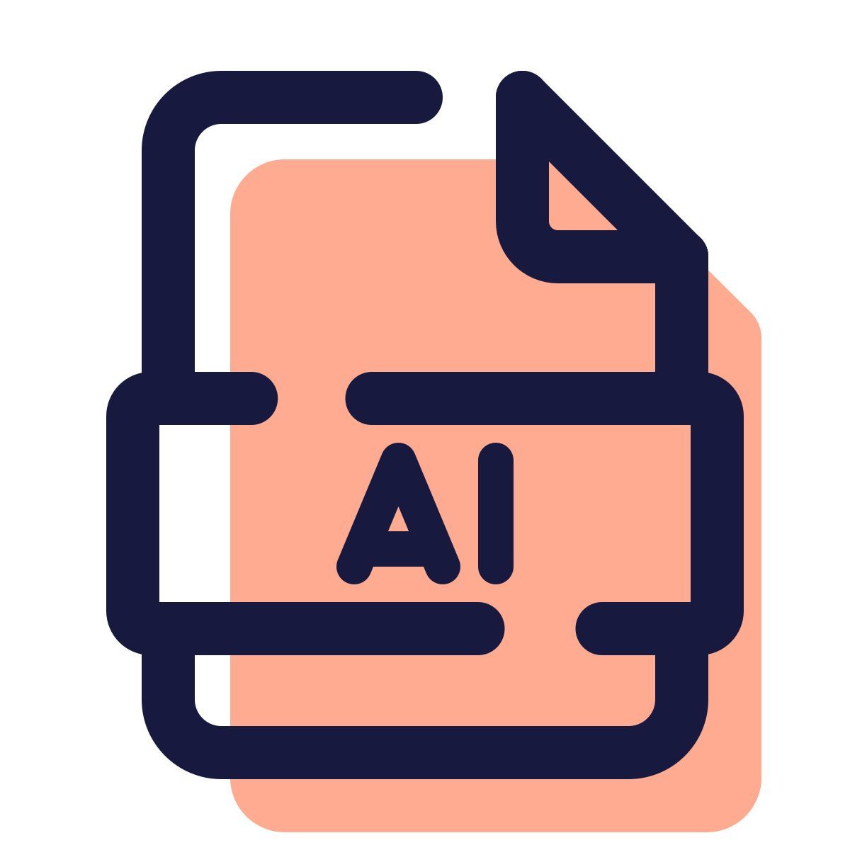 pulsar color style ai icon