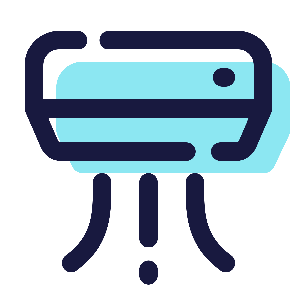 pulsar color style air conditioner icon