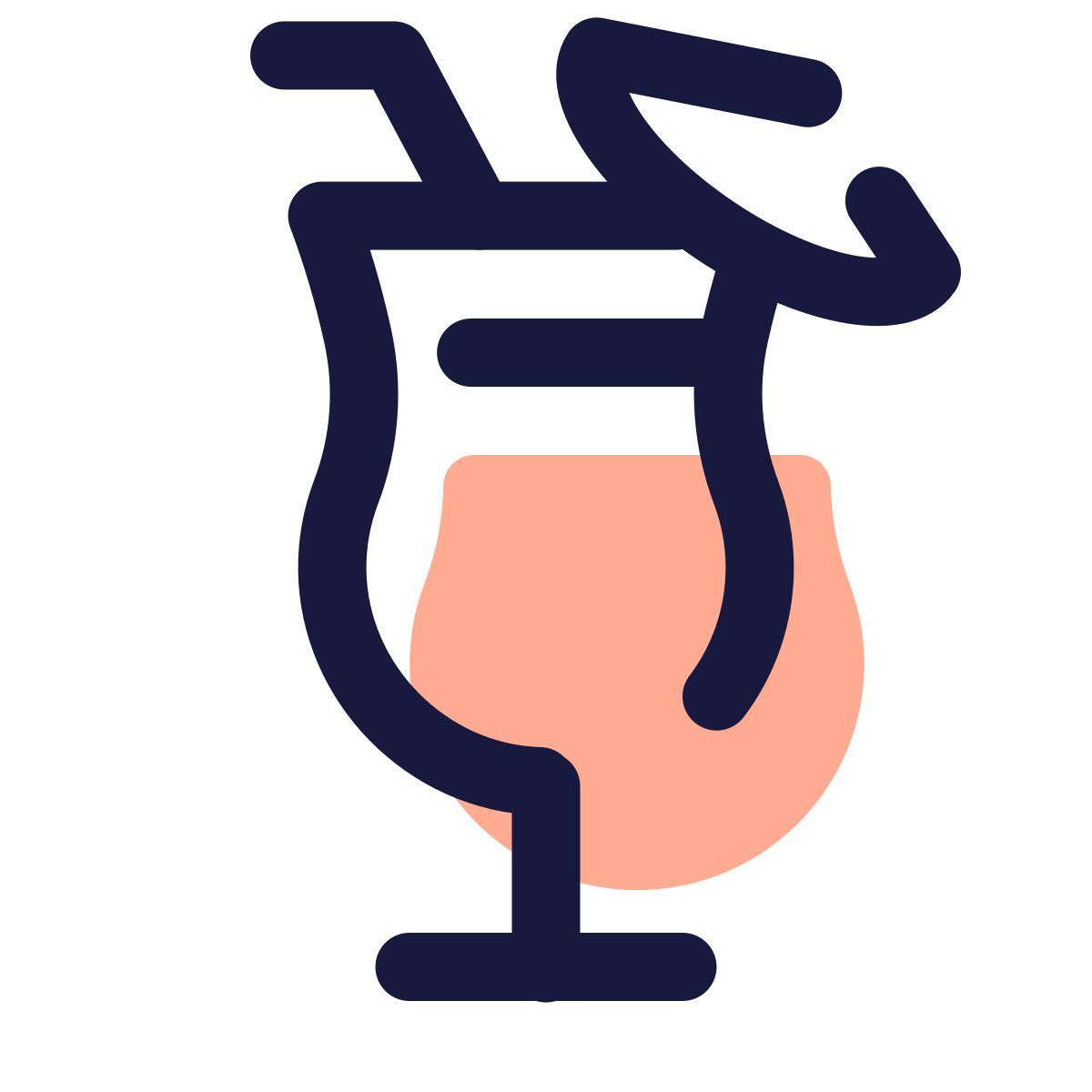 pulsar color style cocktail alcolico icon