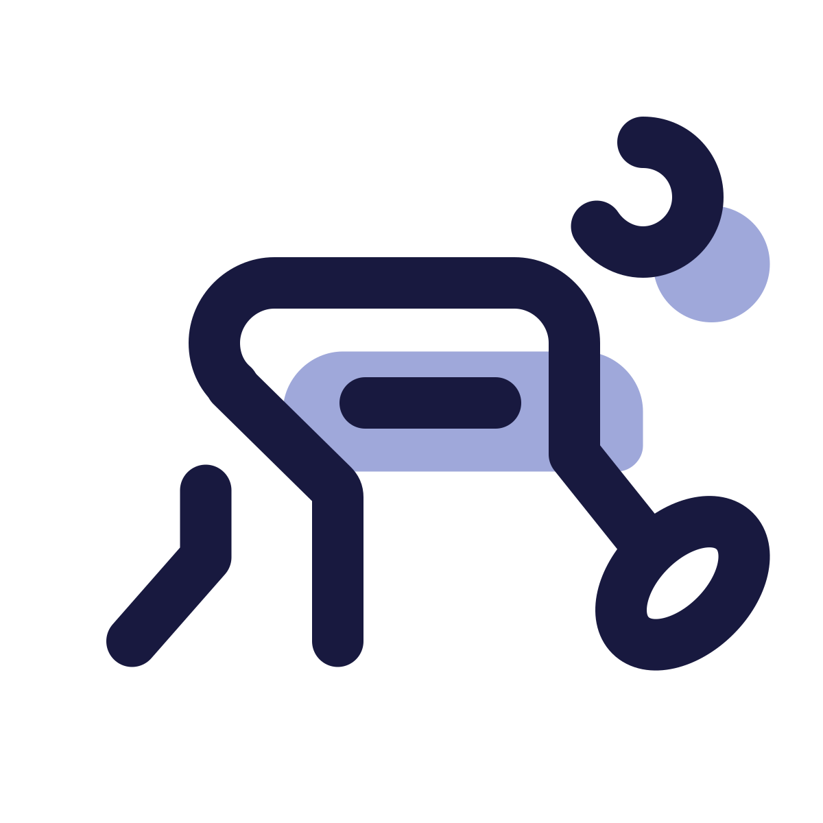 pulsar color style american football player icon