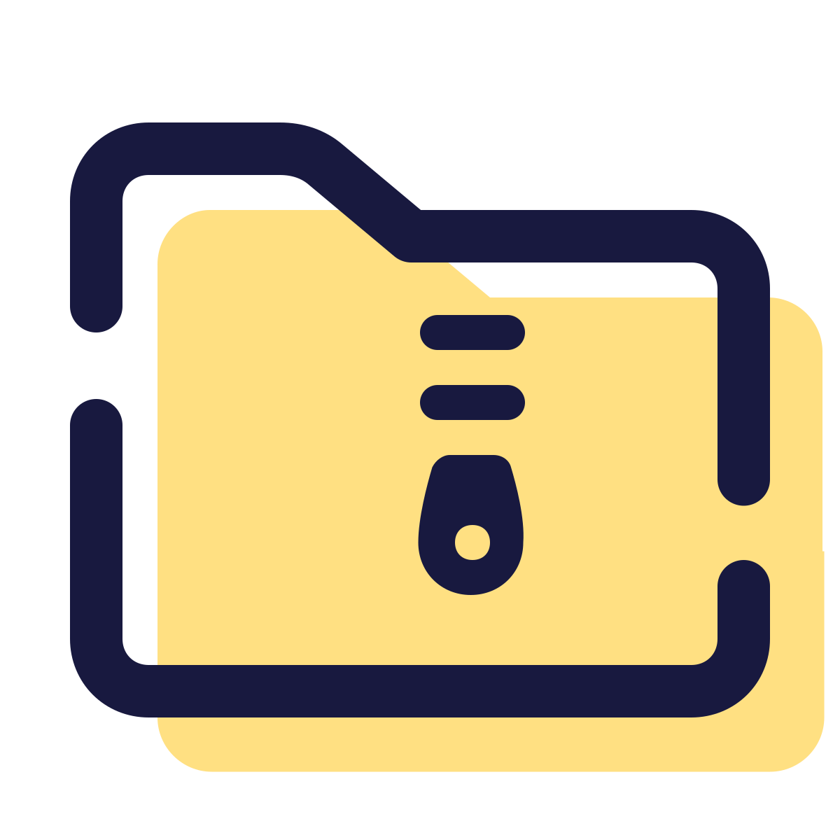 pulsar color style archive folder icon