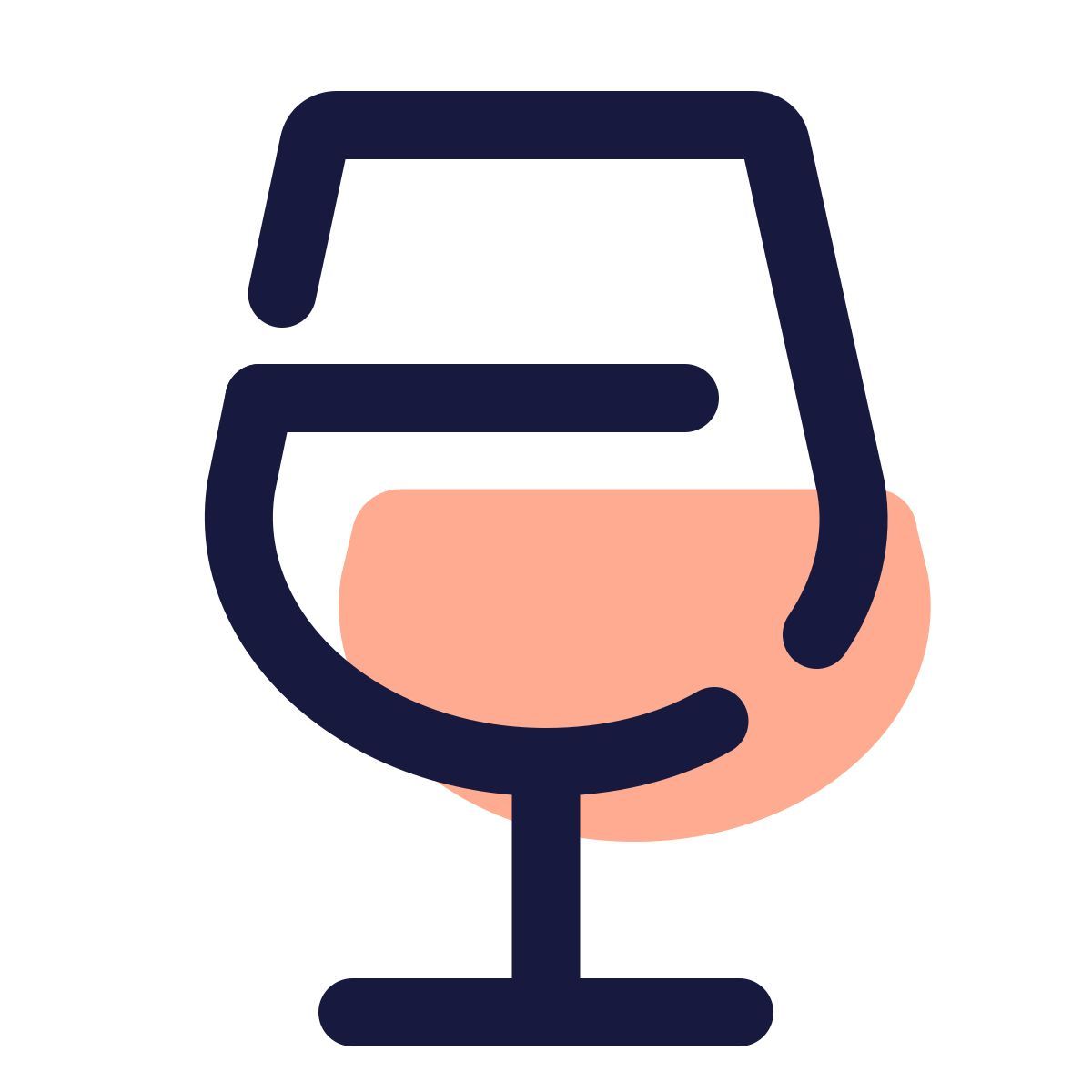 pulsar color style wine bar icon