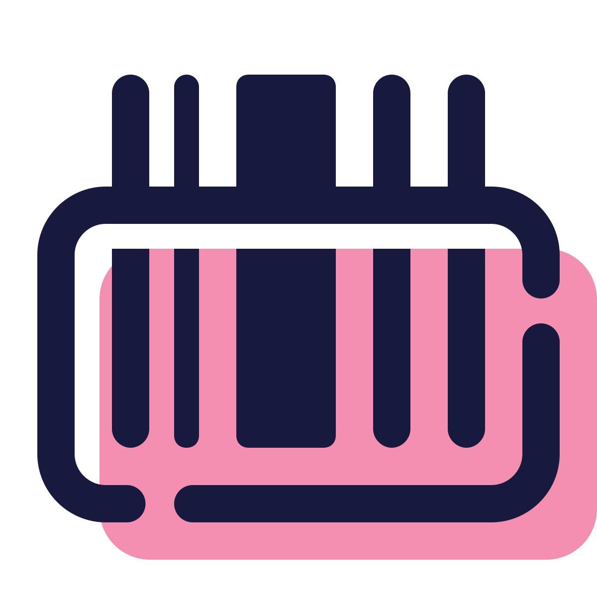 pulsar color style escáner de código de barras icon