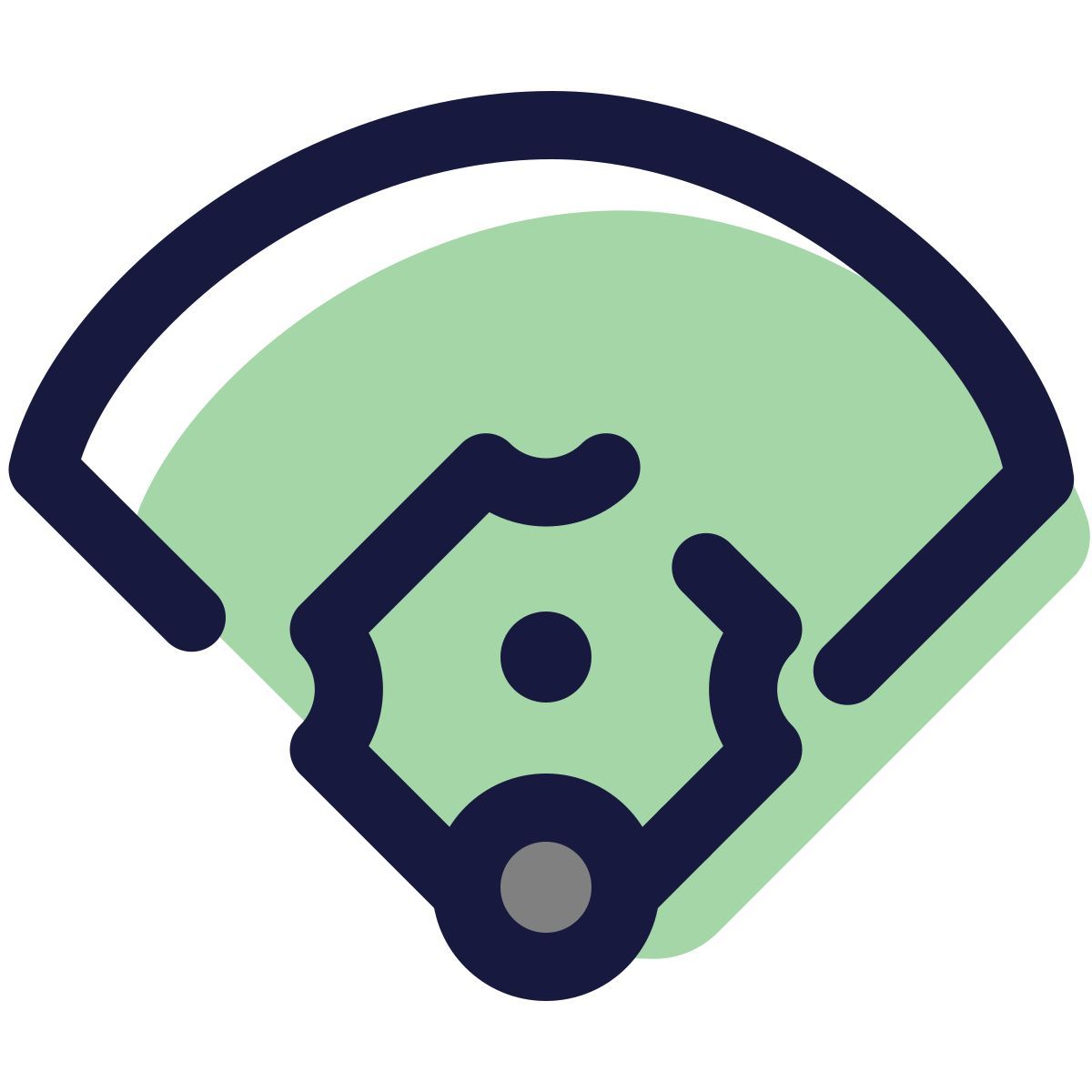 pulsar color style 棒球场 icon