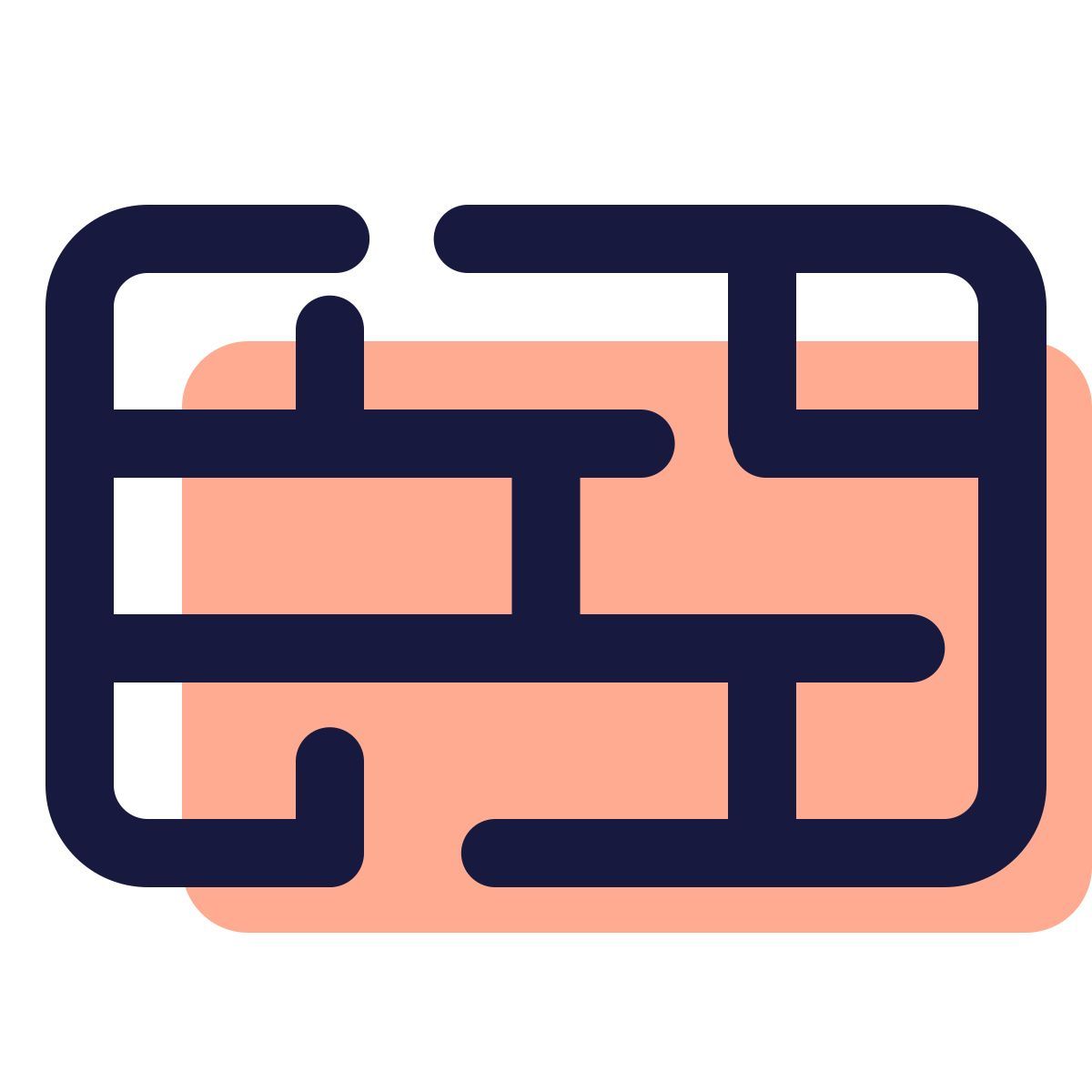 pulsar color style block icon