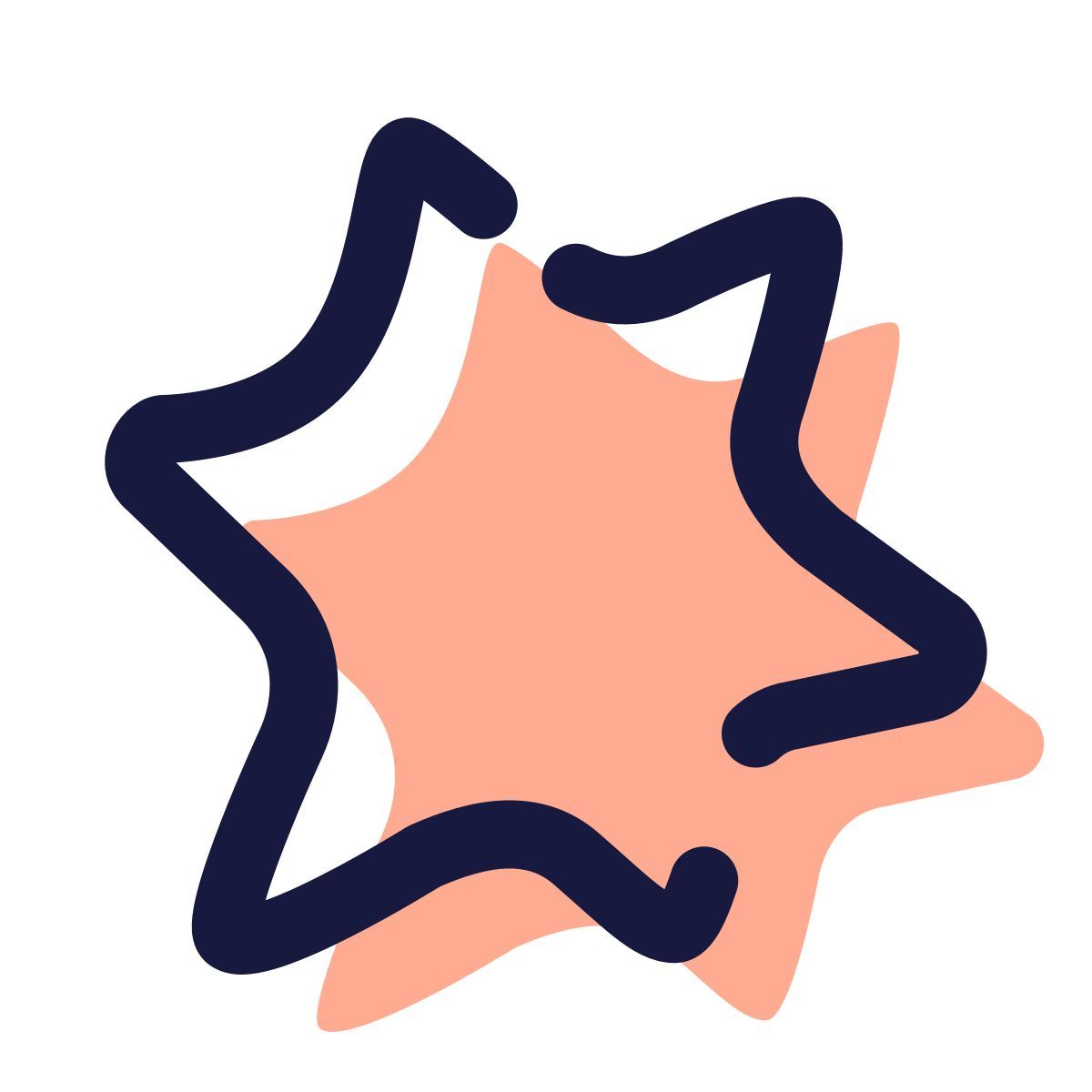 pulsar color style blood drawing icon