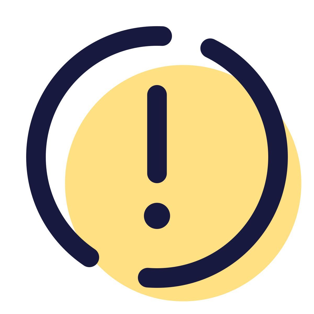 pulsar color style attenzione icon