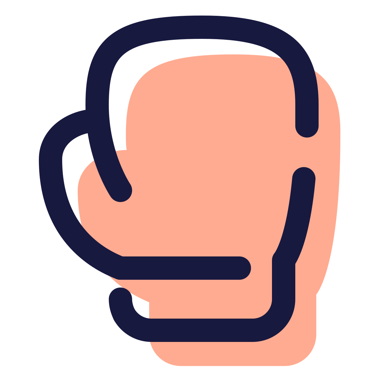 pulsar color style boxing icon