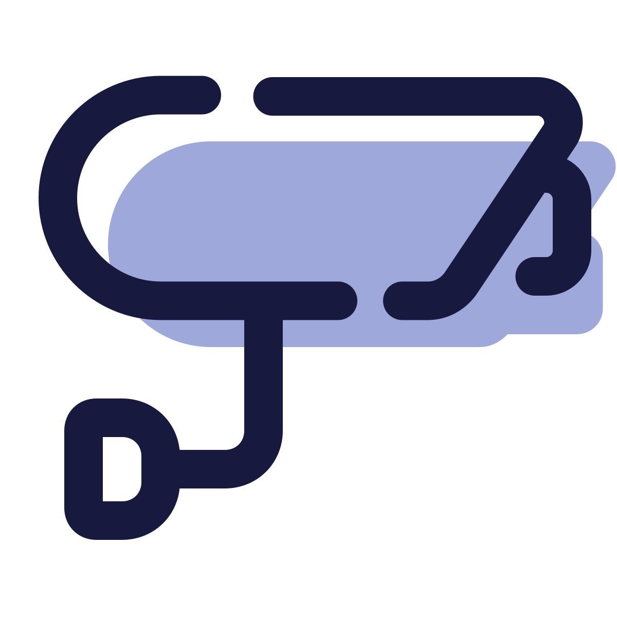 pulsar color style bullet camera icon