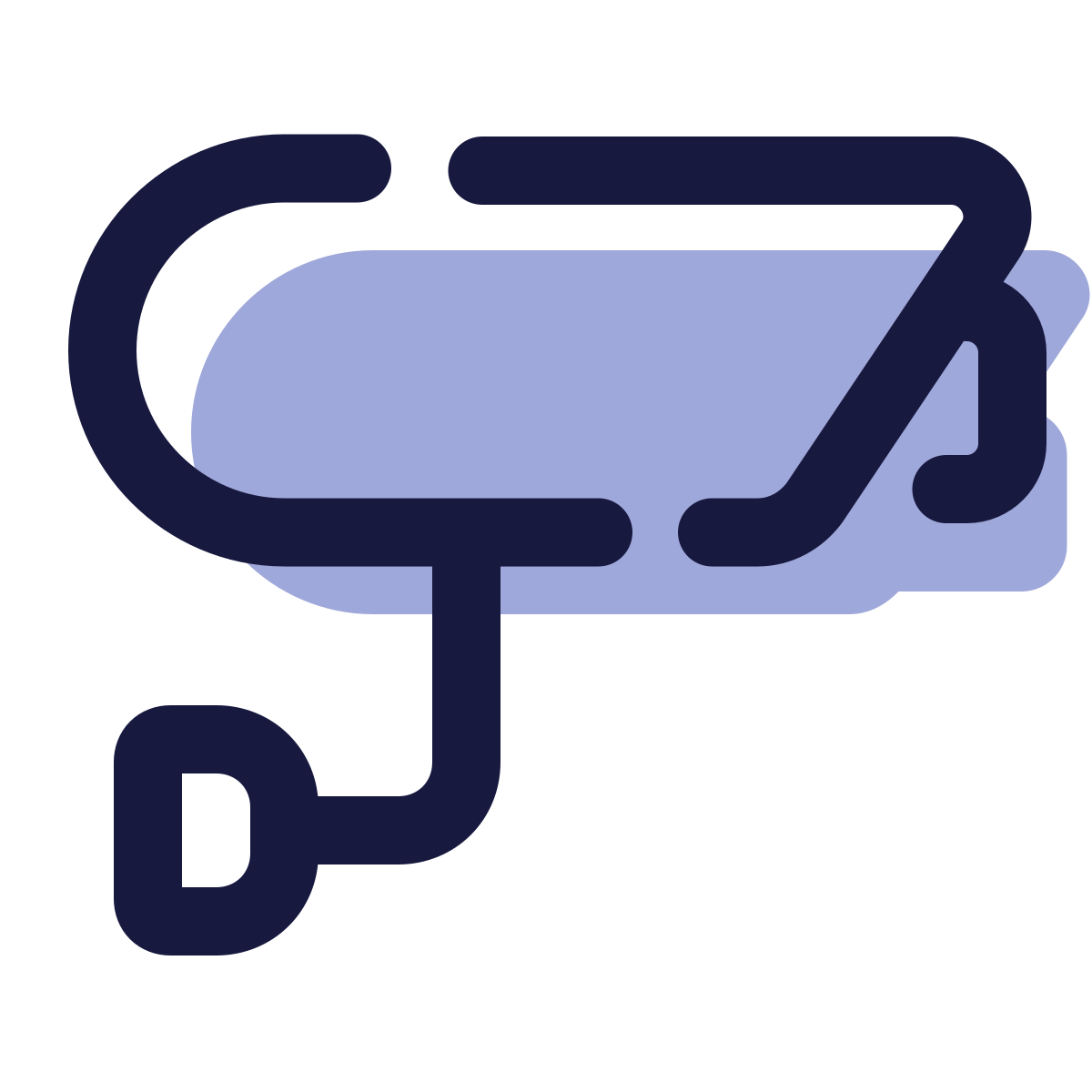pulsar color style bullet camera icon