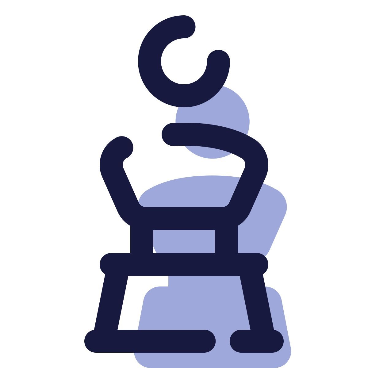 pulsar color style büste icon