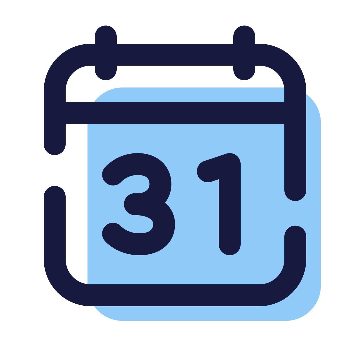 pulsar color style 日历31 icon