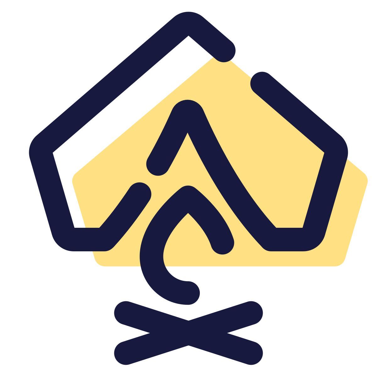 pulsar color style campeggio icon