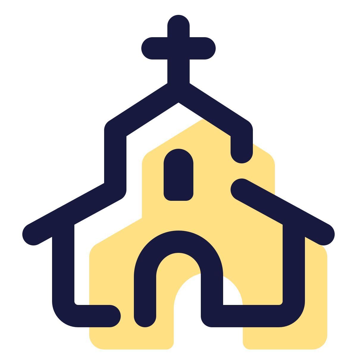 pulsar color style church icon