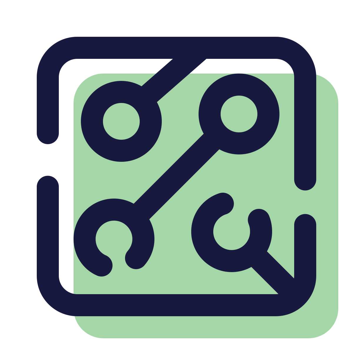 pulsar color style circuit icon