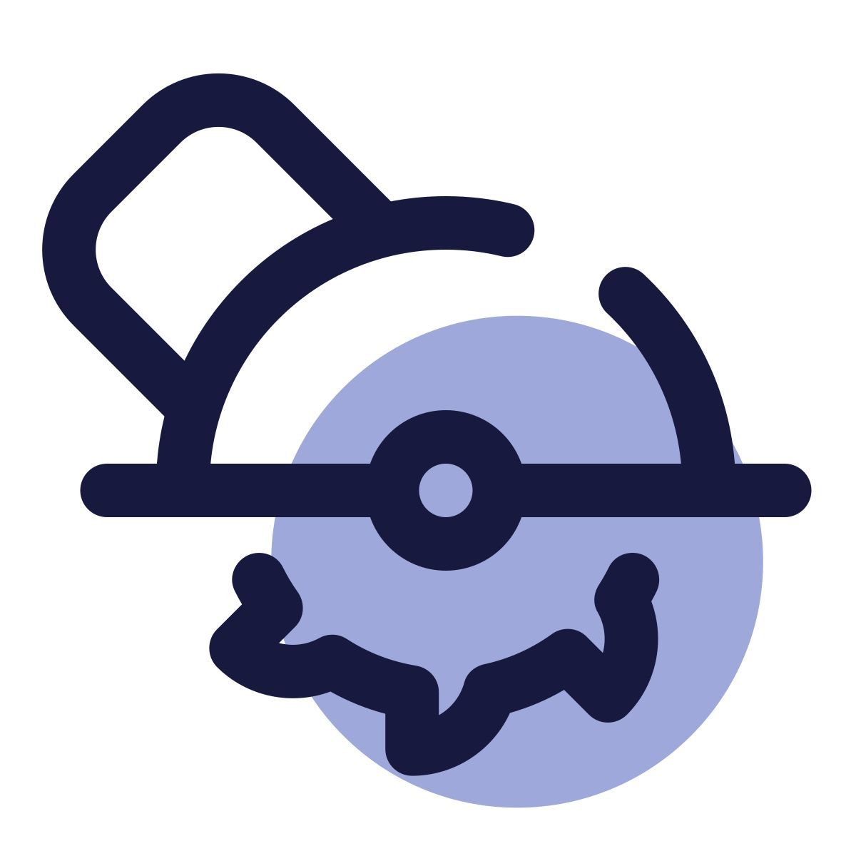 pulsar color style 원형 톱 icon