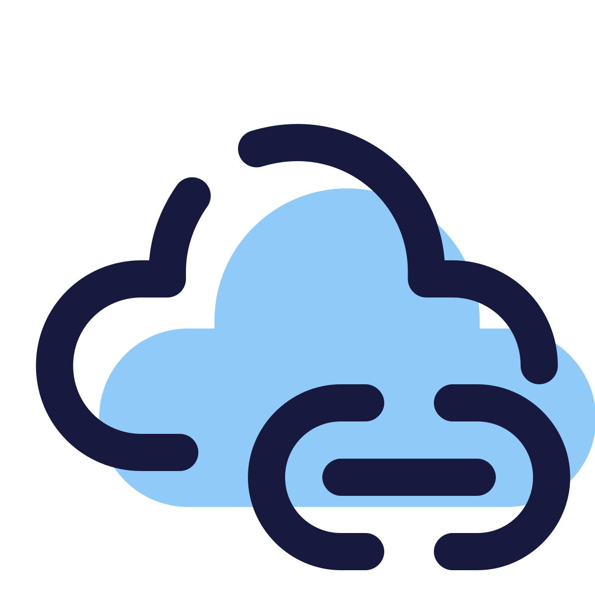 pulsar color style cloud link icon