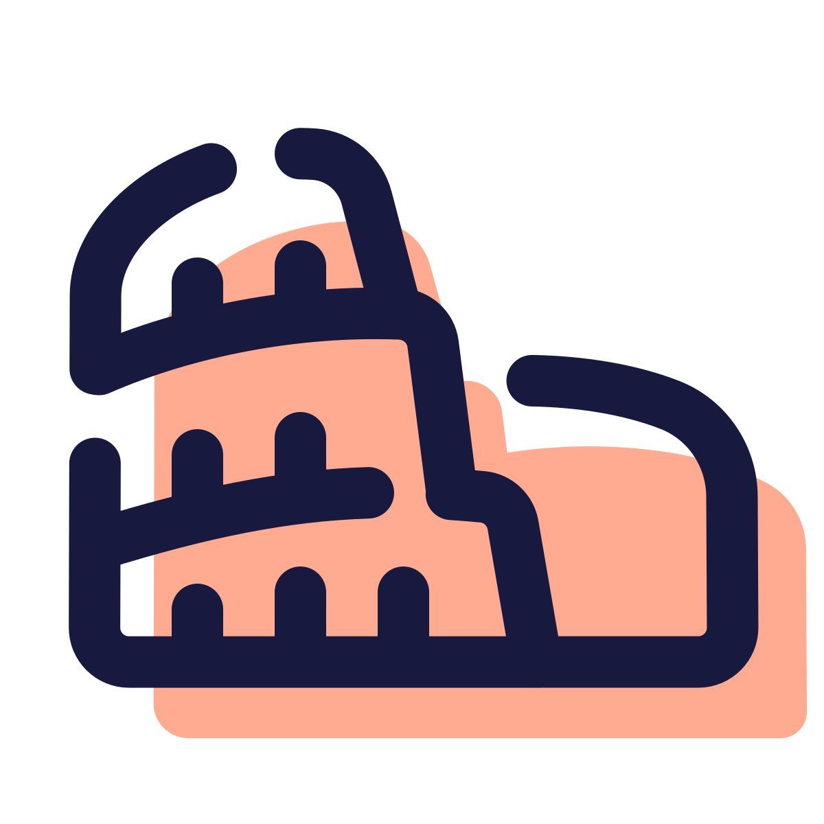 pulsar color style colosseo icon