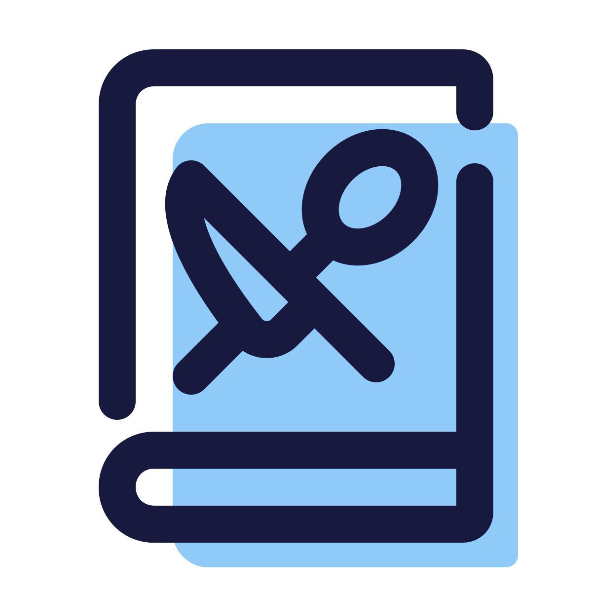 pulsar color style libro de cocina icon