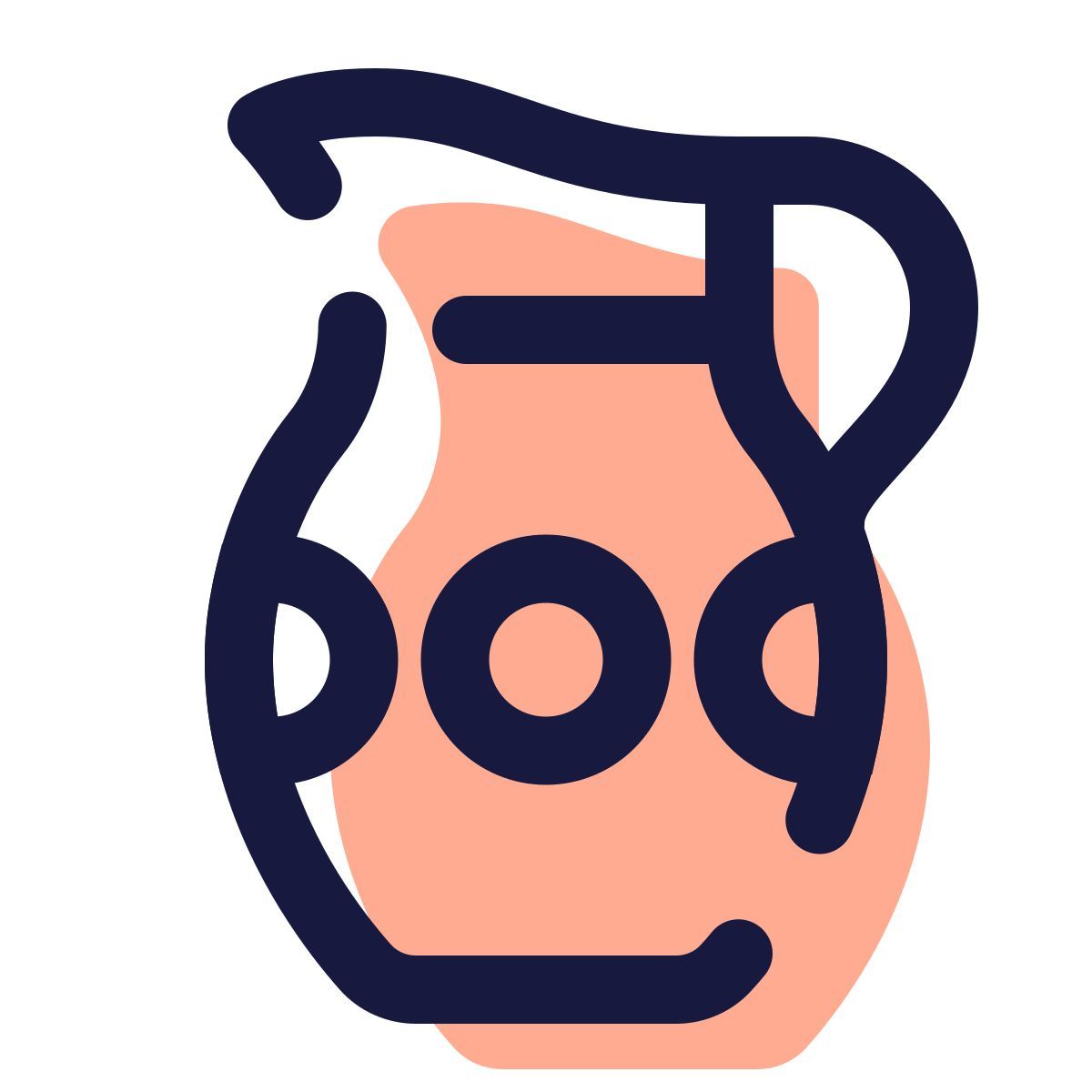 pulsar color style brocca icon