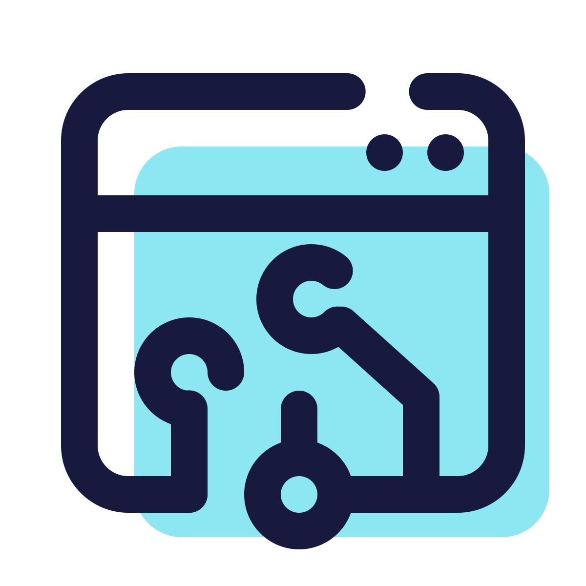 pulsar color style digitale icon