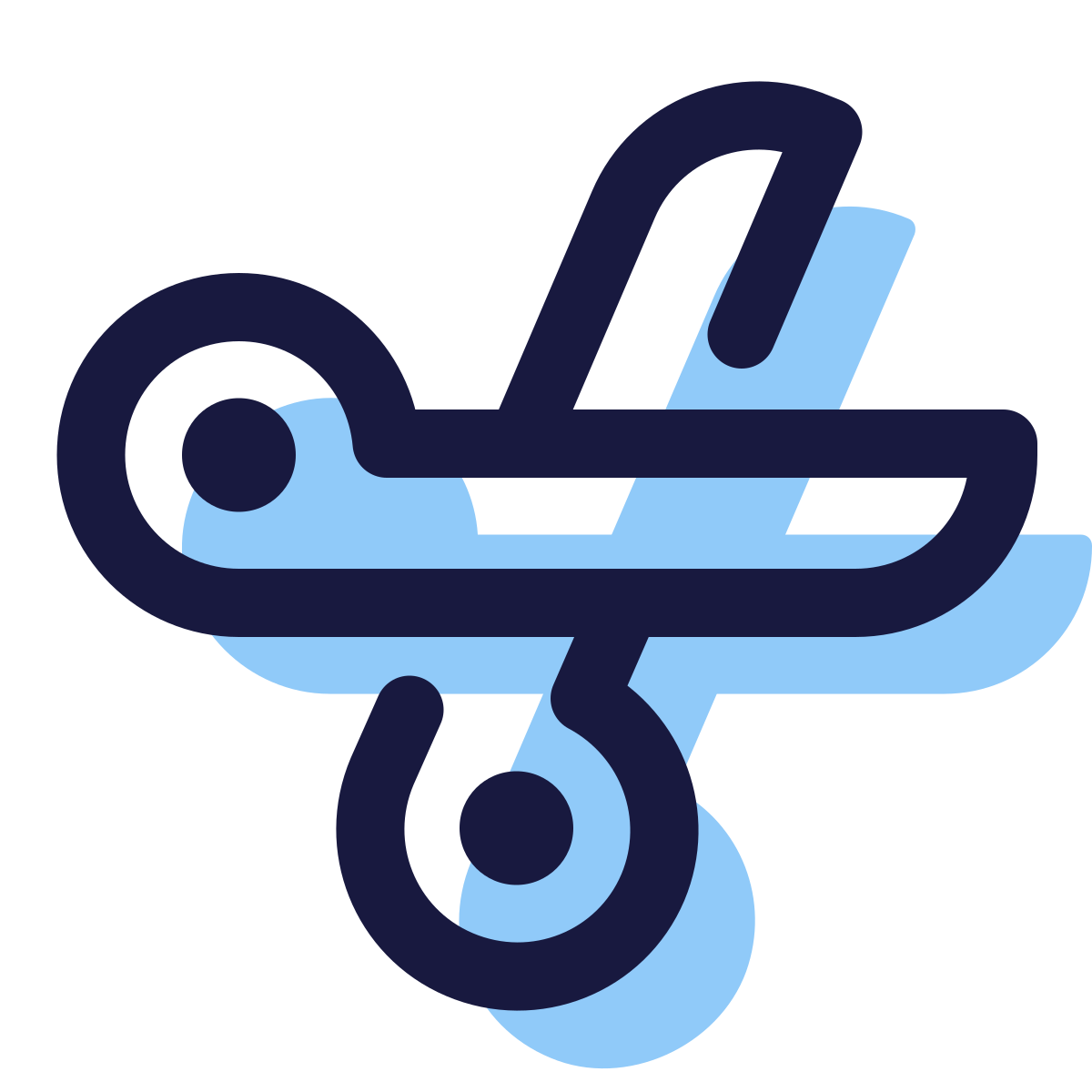 pulsar color style cut icon