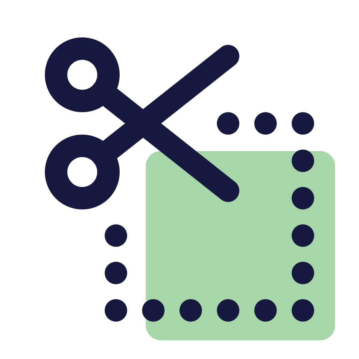 pulsar color style cutting coupon icon