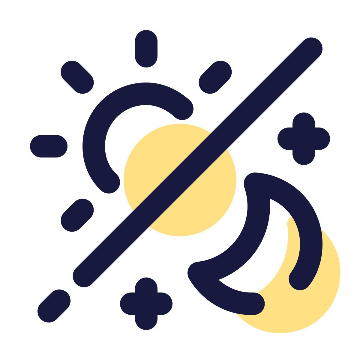 pulsar color style day and night icon