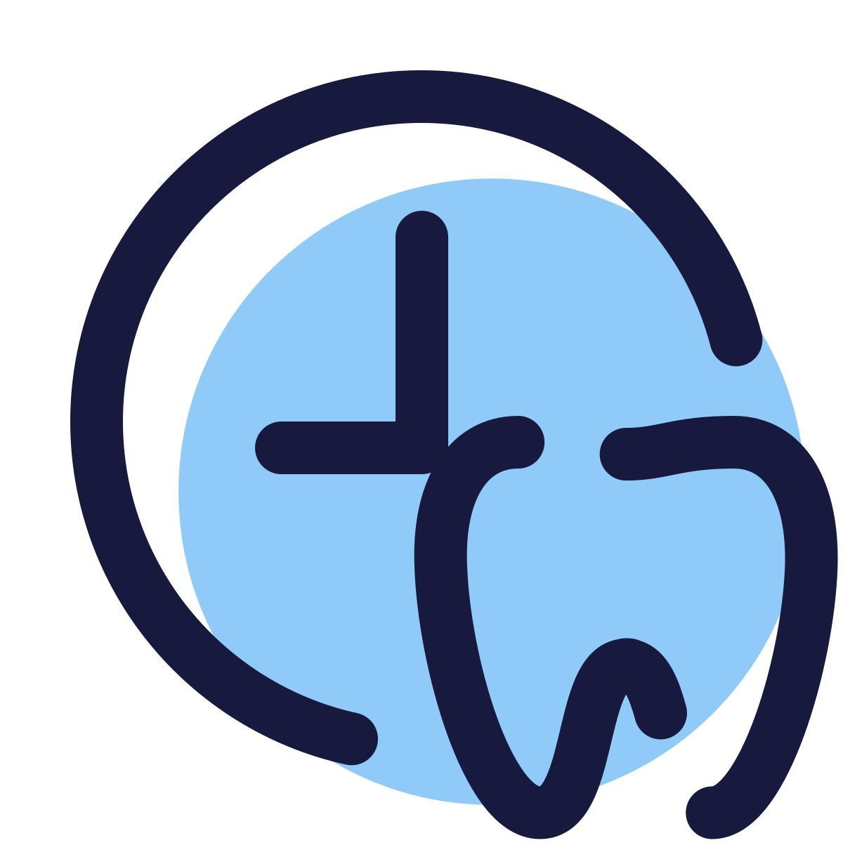 pulsar color style dentist time icon