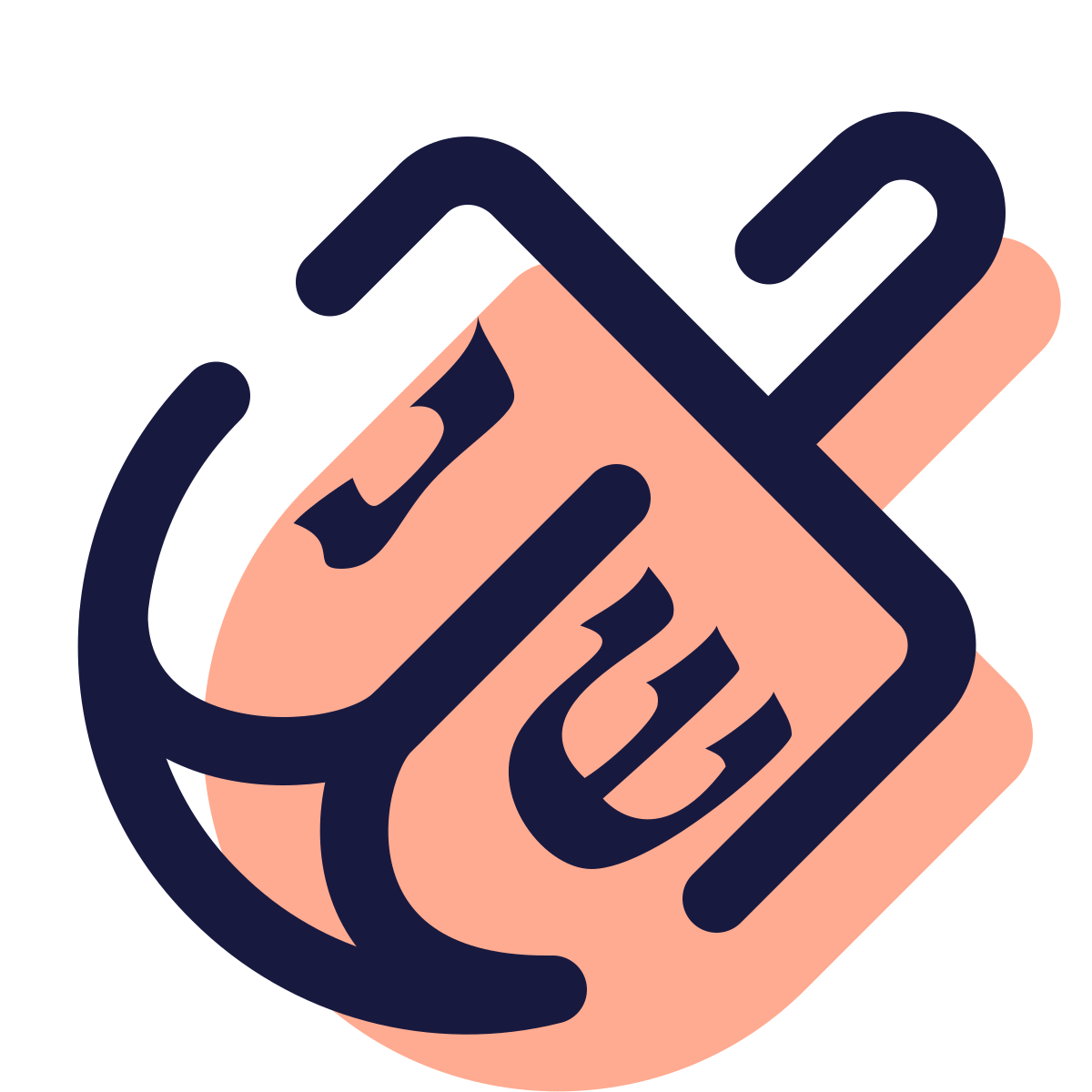 pulsar color style dreidel icon