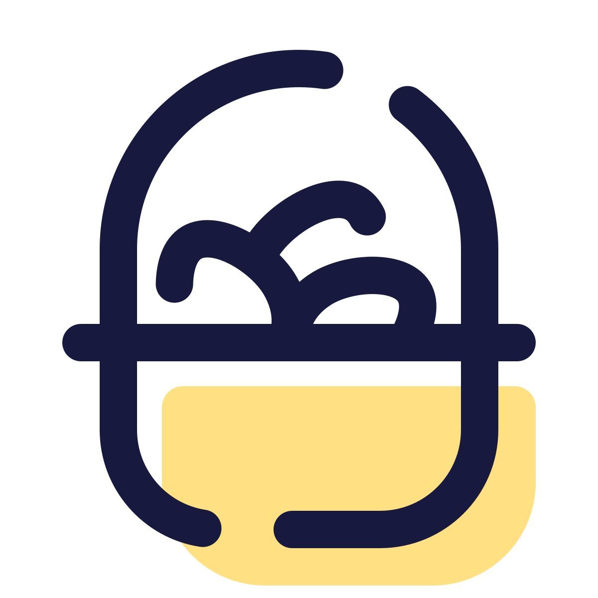 pulsar color style panier à oeufs icon