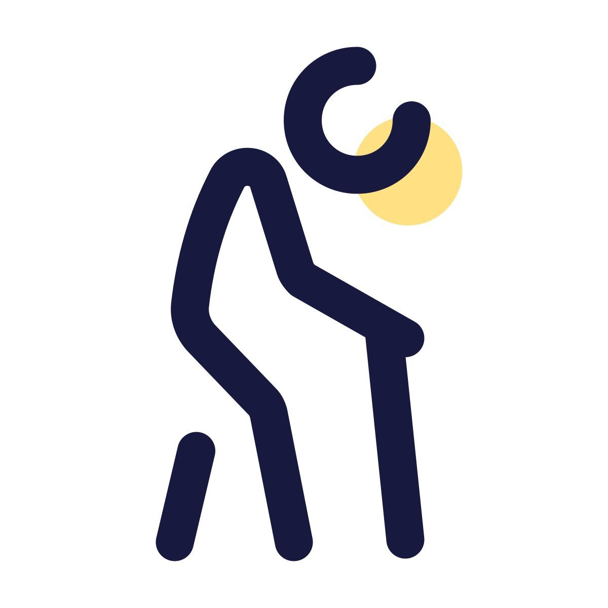 pulsar color style ältere person icon