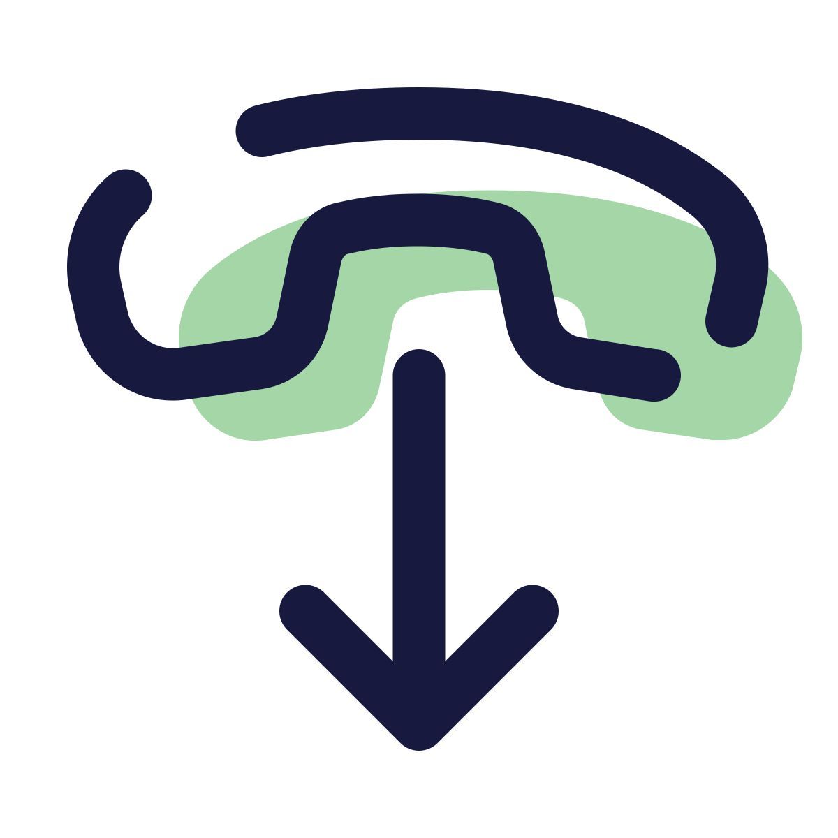 pulsar color style fin d'appel icon