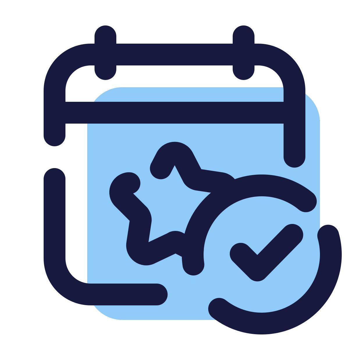 pulsar color style event accepted icon