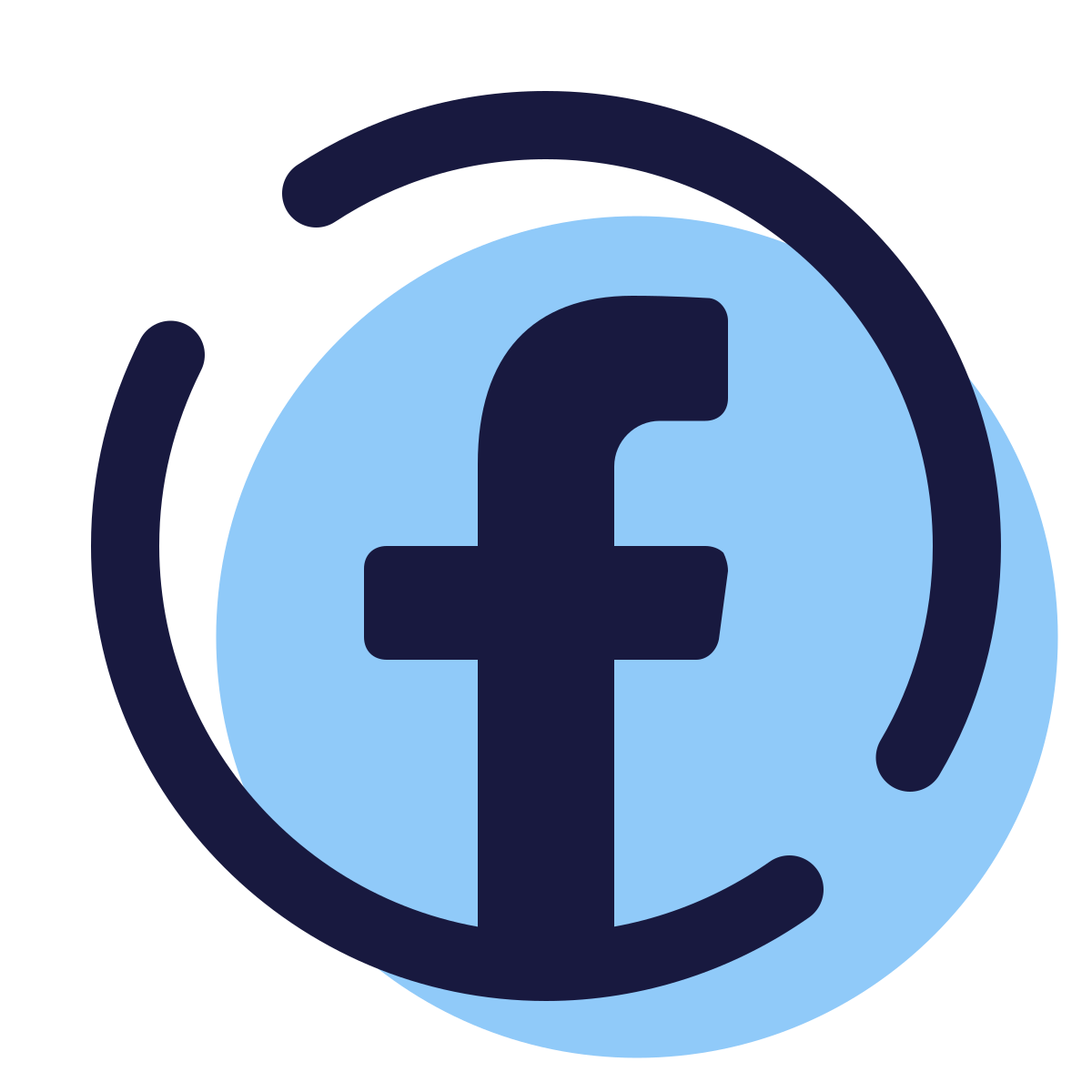 pulsar color style facebook new icon
