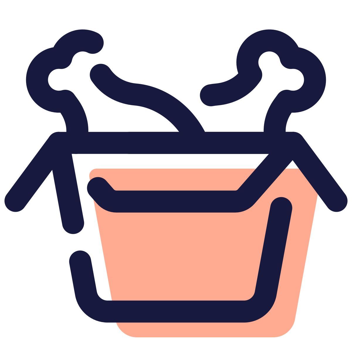 pulsar color style pollo fritto icon