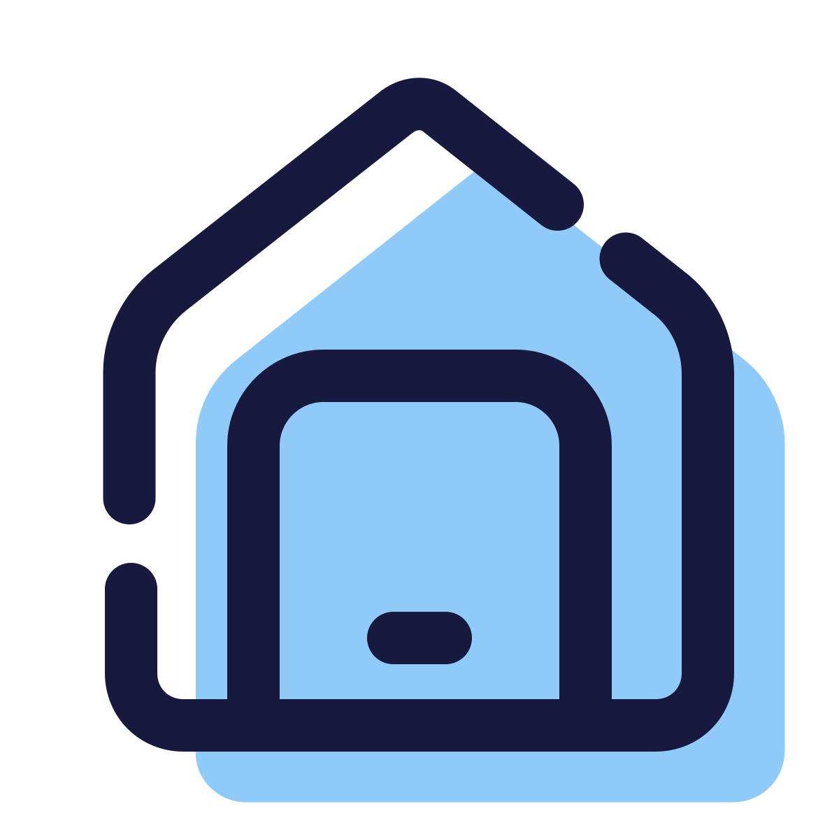 pulsar color style garage closed icon