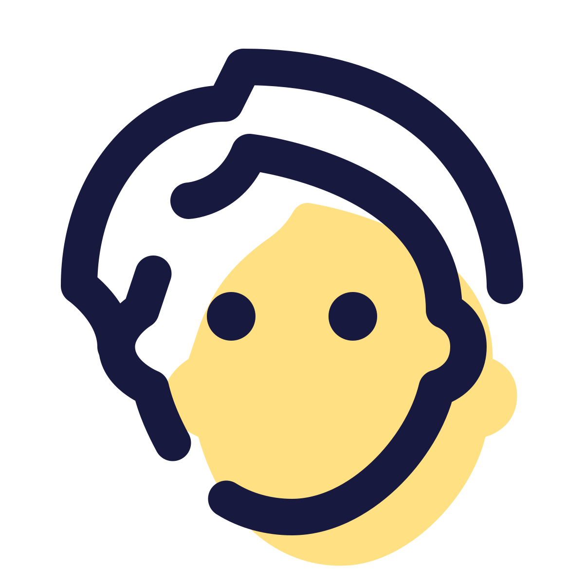pulsar color style gender neutral user icon